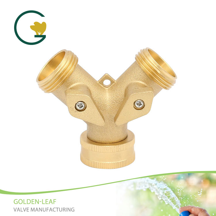 ¿El conector de la manguera de jardín de 2 vías de latón es la opción correcta para sus necesidades de jardinería?