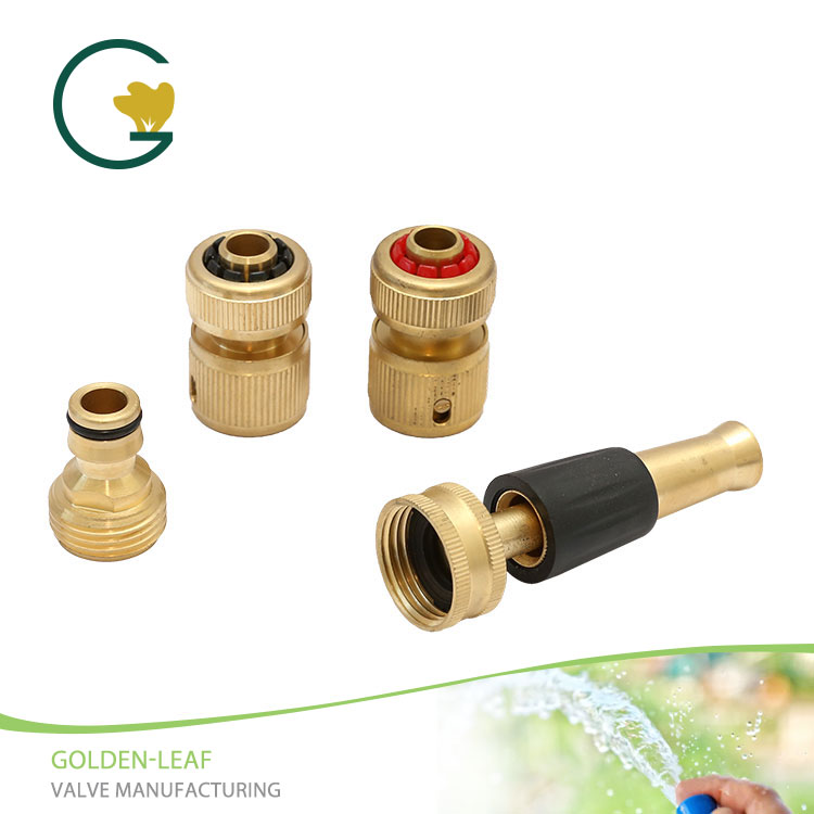 GOLDE-LEAF VALVE fortalece su presencia global con juegos de conectores de latón premium para mangueras de jardín