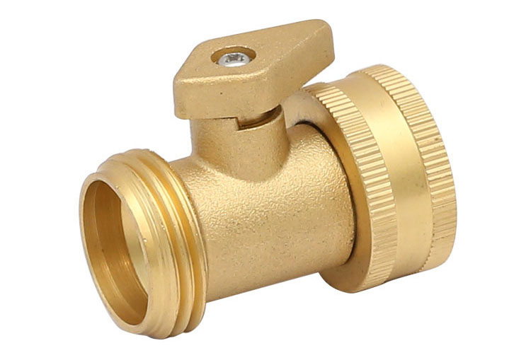 Latón shut-off valve with copper handle made in China