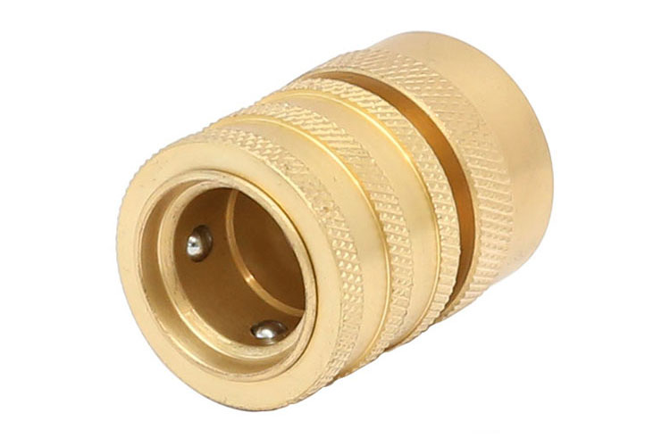 3 / 4â €Female Latón Quick Hose Connector with water stop